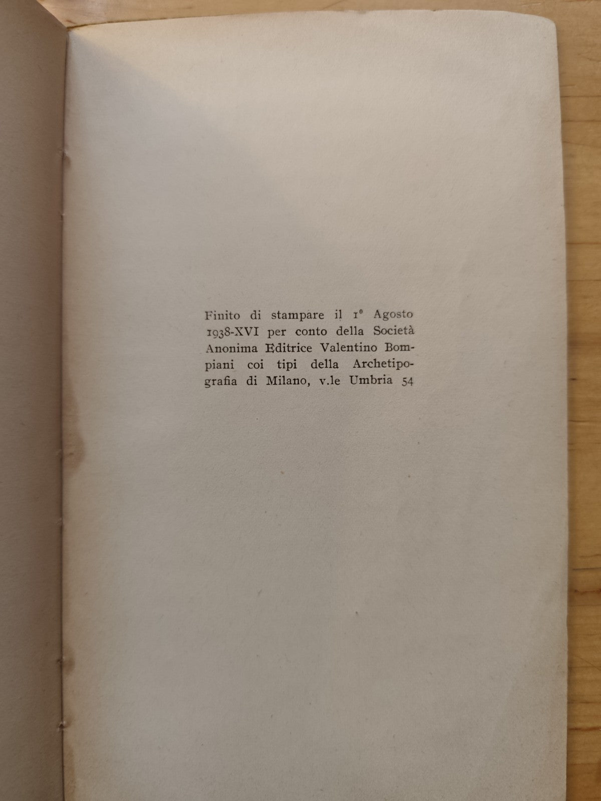 L'arte di conquistar gli amici - Dale Carnegie - prima edizione Italiana 1938