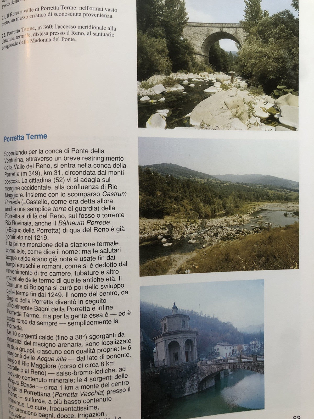 Il fiume Reno storia e percorso dell'Appennino all'Adriatico - Edmondo Cavicchi