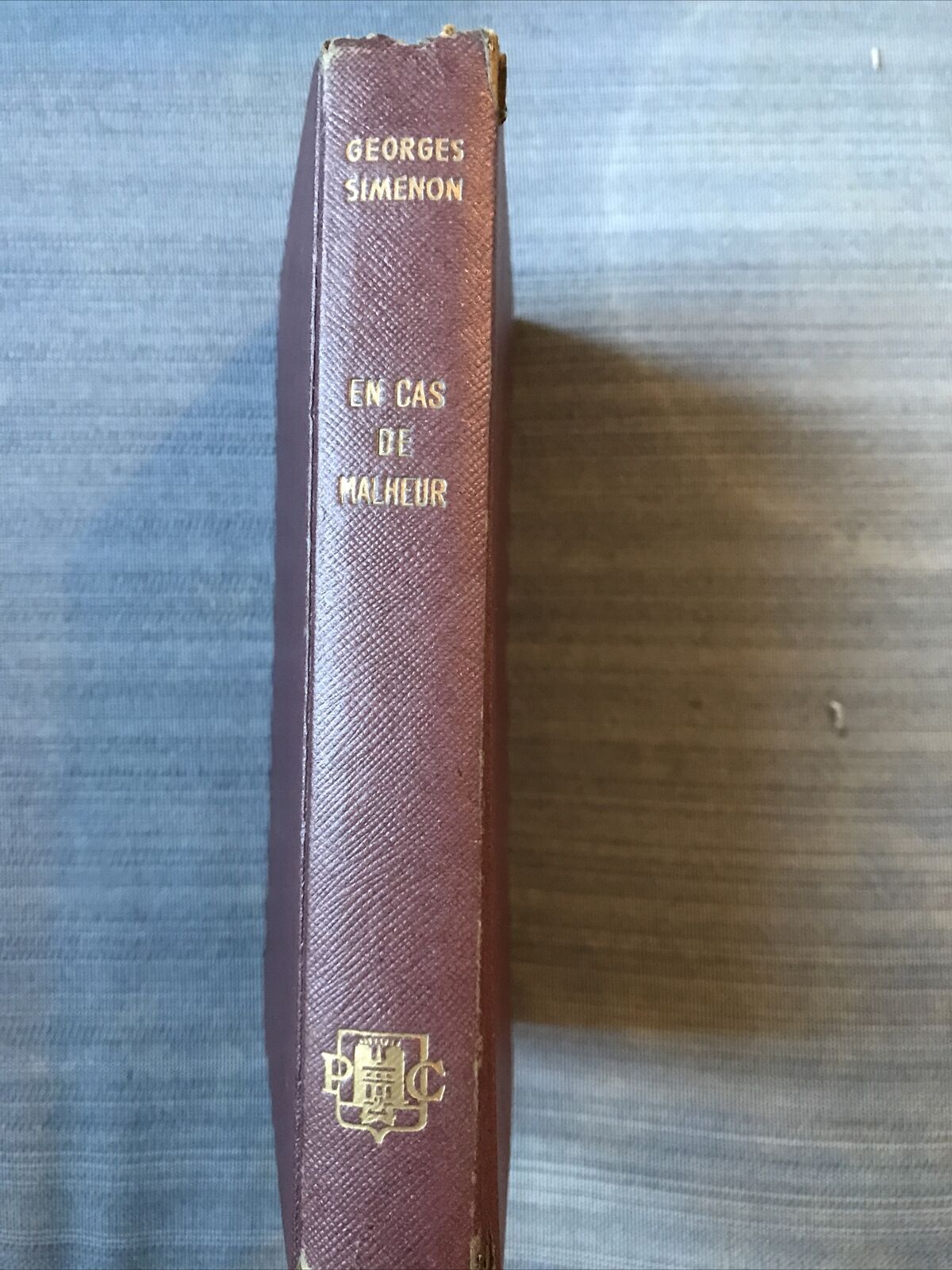 EN CAS DE MALHEUR, Georges Simenon, presses de la cite 1956