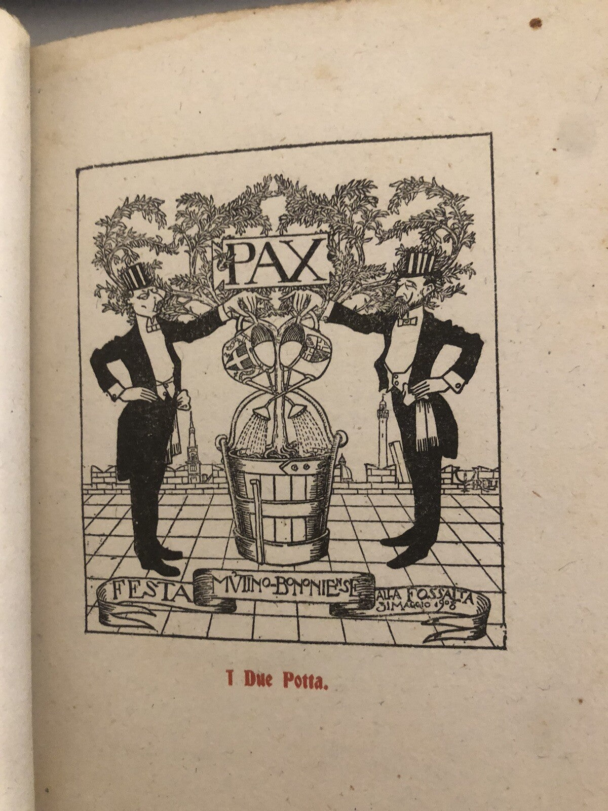La Secchia, Olindo Guerrini, A. F. Formiggini editore. Garagnani 1908 - Tassone