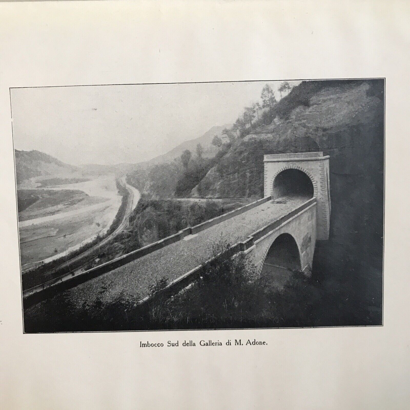 LA FERROVIA DIRETTISSIMA BOLOGNA - FIRENZE. Ing. Giuseppe Pini 1931