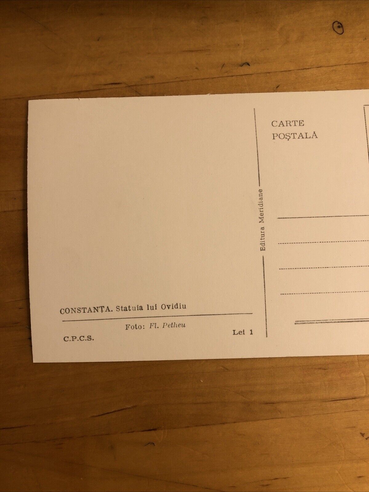 Cartolina COSTANTA - COSTANZA ROMANIA non viaggiata