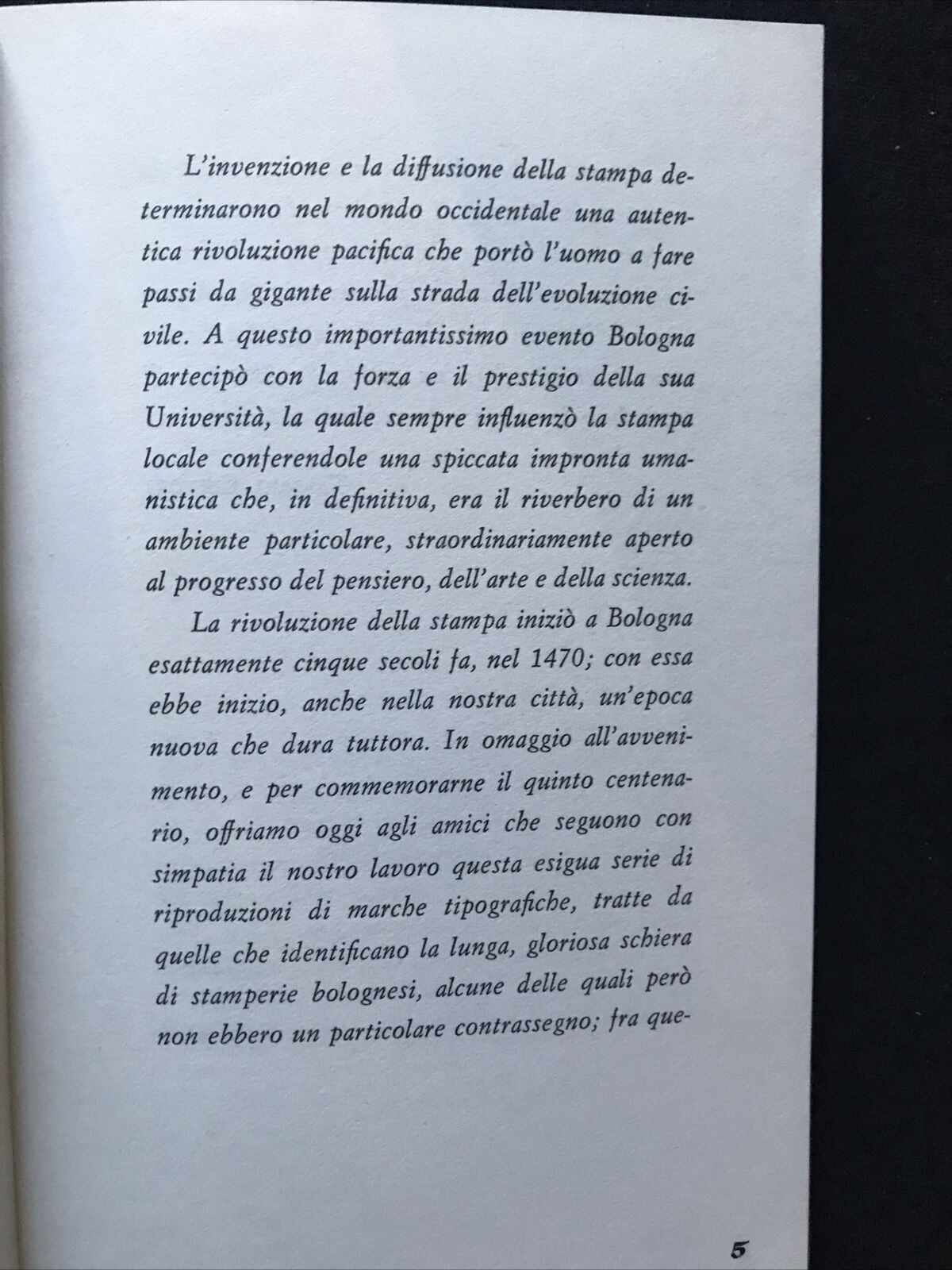 MARCHE DI ANTICHI MAESTRI STAMPATORI DI BOLOGNA, Tamari editori 1970
