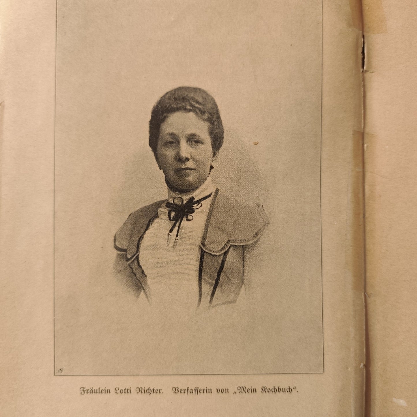Mein Kochbuch - Von Lotti Richter - Verlag V. Moser Graz 1906 -Antico ricettario