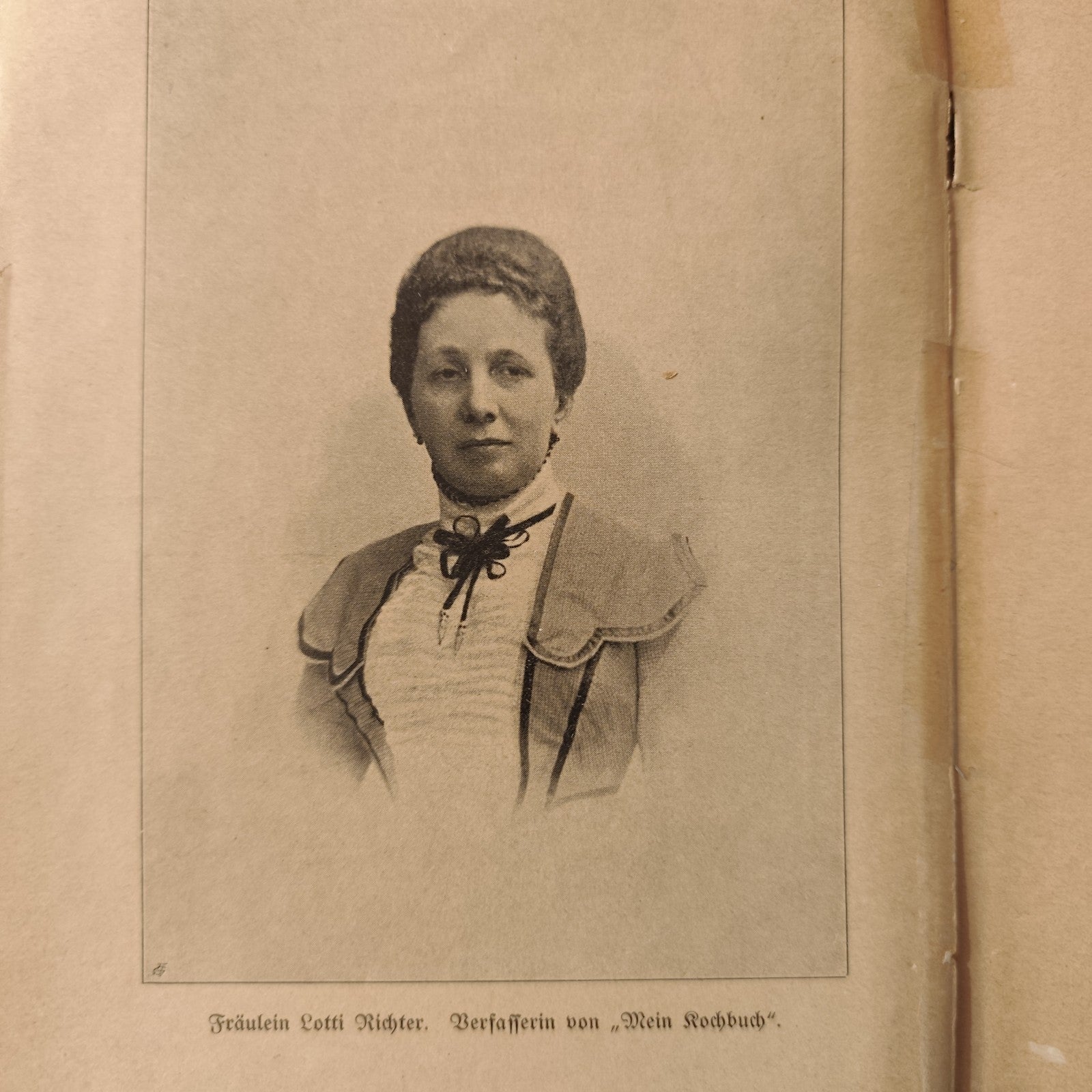 Mein Kochbuch - Von Lotti Richter - Verlag V. Moser Graz 1906 -Antico ricettario