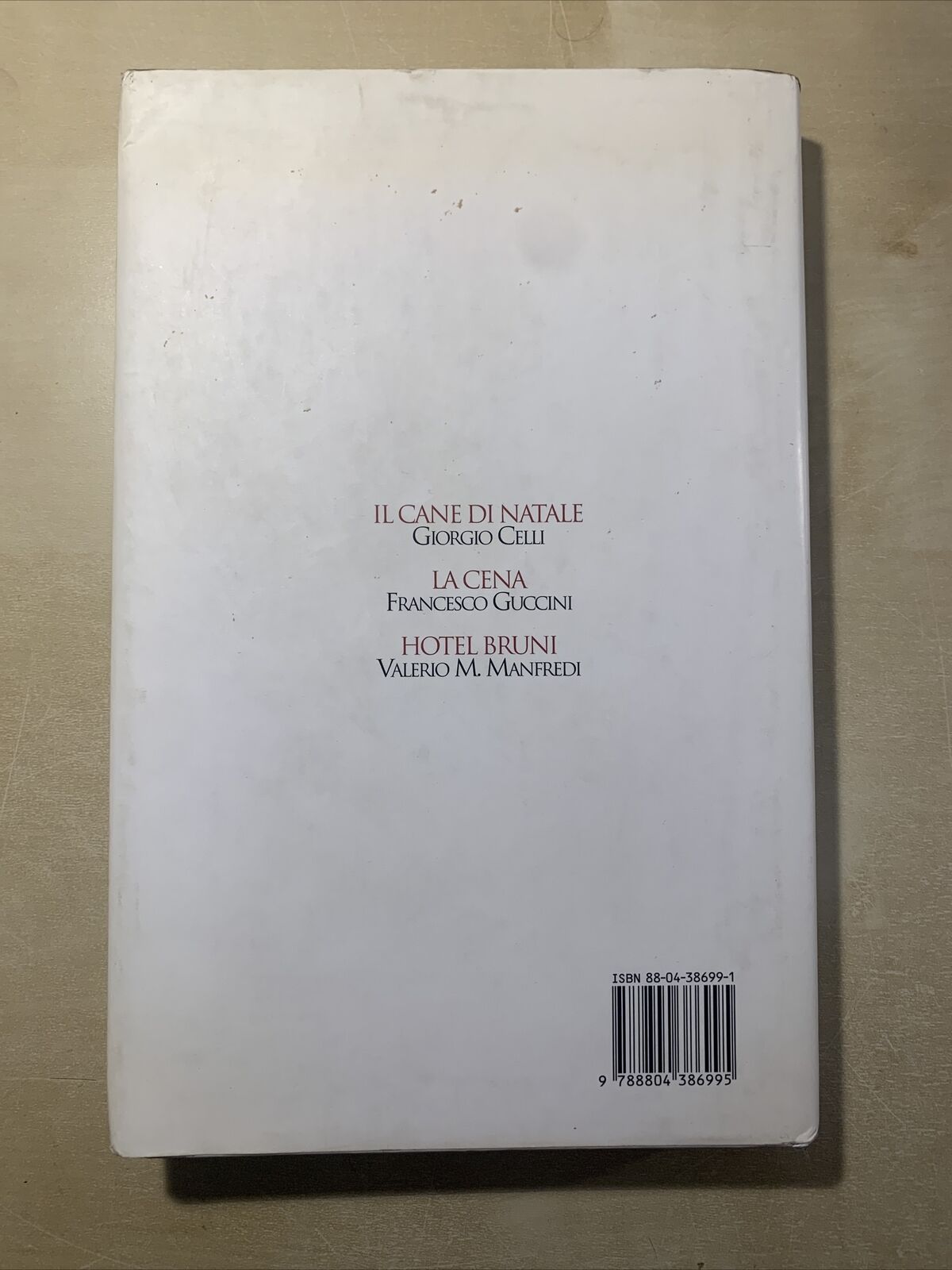 GIORGIO CELLI FRANCESCO GUCCINI MANFREDI - STORIE D'INVERNO - MONDADORI 1994 #
