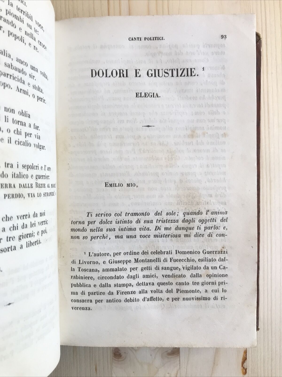 OPERE DI G. PRATI, 1852