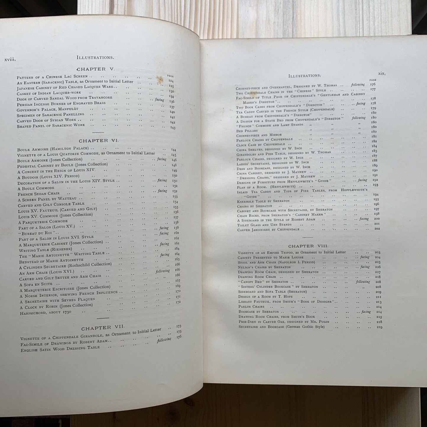 ILLUSTRATED HISTORY OF FURNITURE - STORIA ILLUSTRATA DELL'ARREDAMENTO 1893