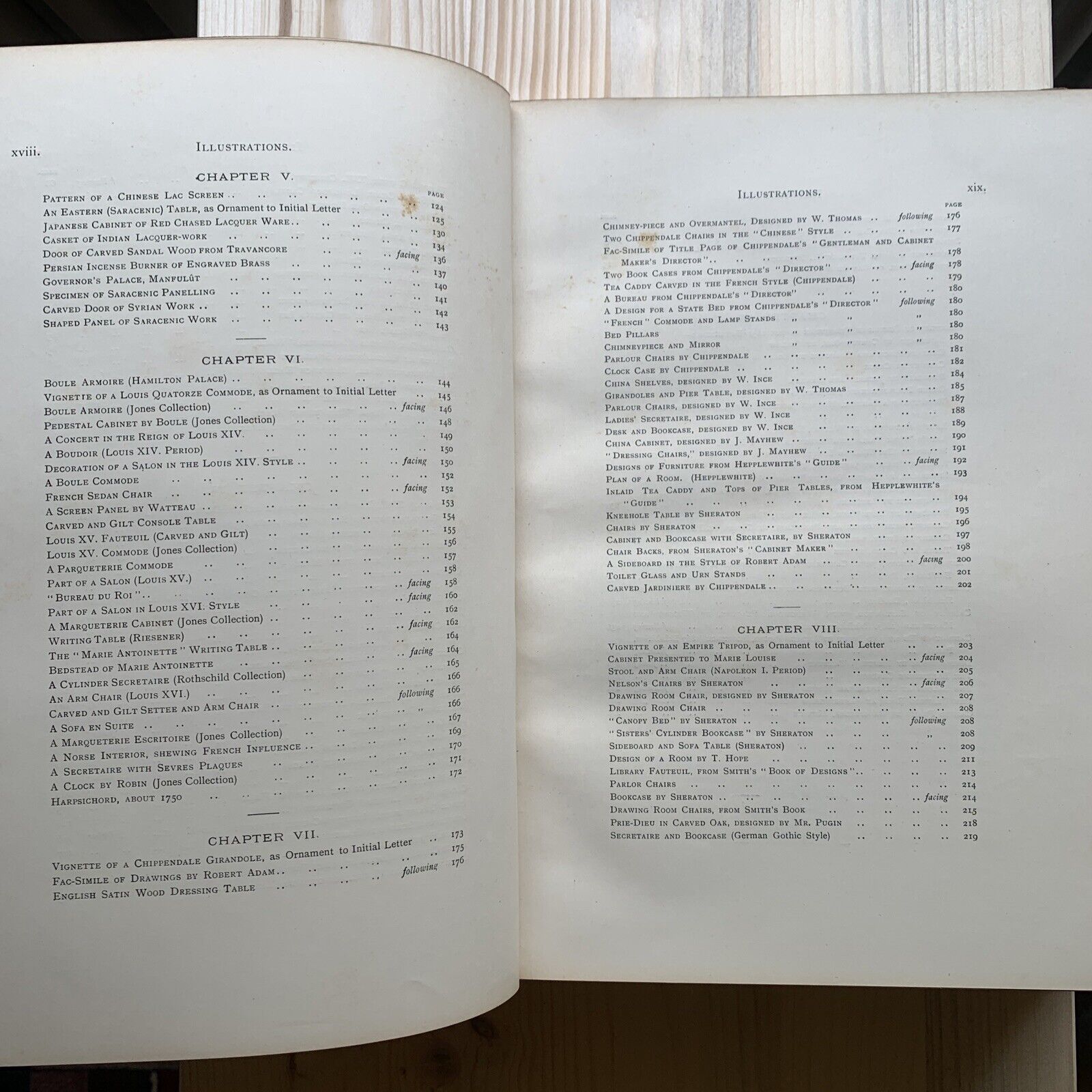 ILLUSTRATED HISTORY OF FURNITURE - STORIA ILLUSTRATA DELL'ARREDAMENTO 1893