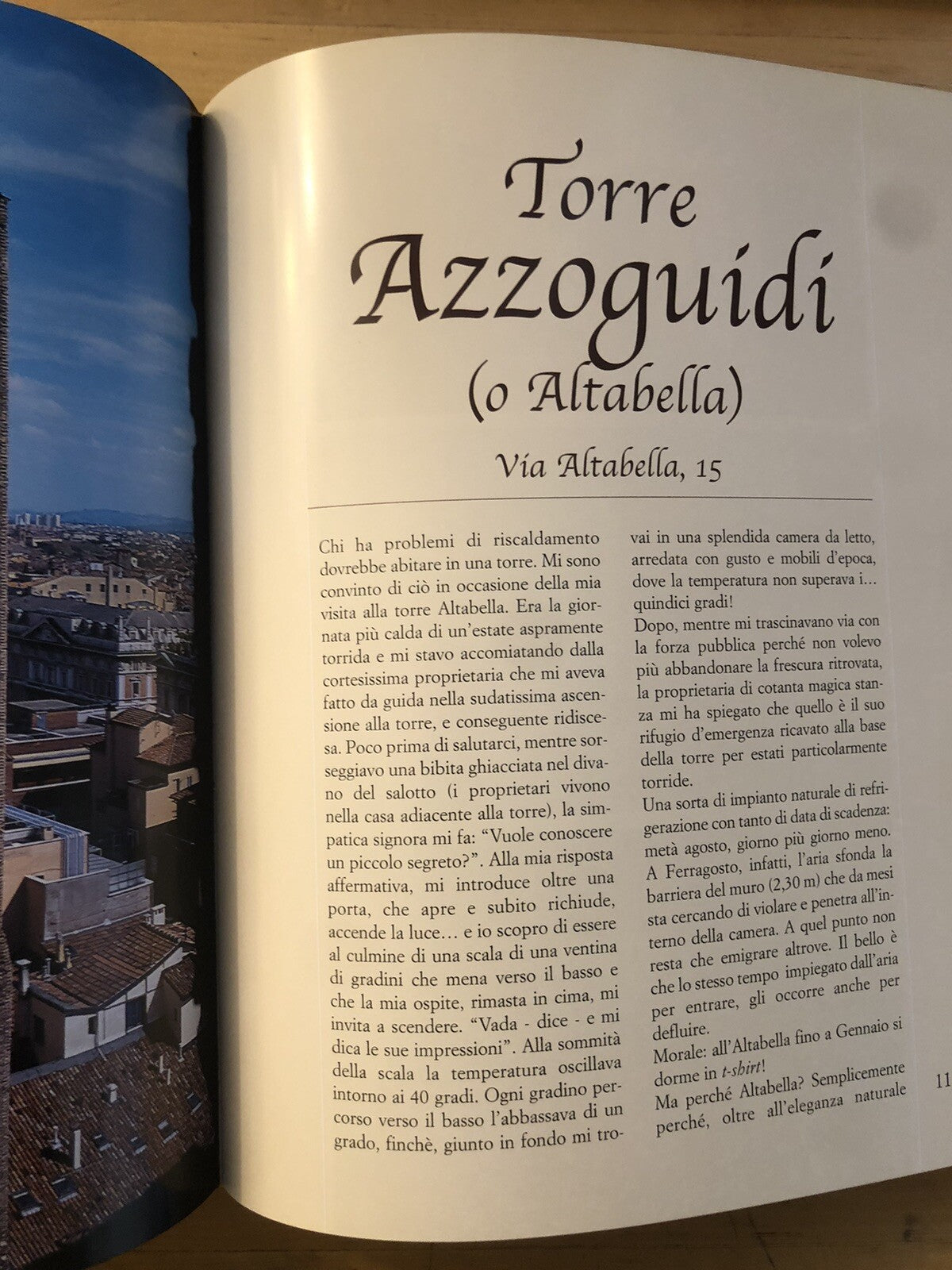 Le torri di Bologna, Fabio Morellato. L'Inchiostroblu 2003