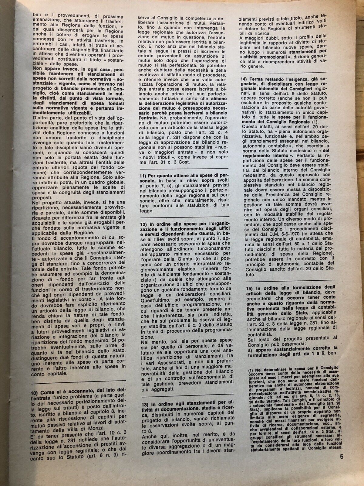 Cronache della regione Lombardia - 2 supplementi anno 1972