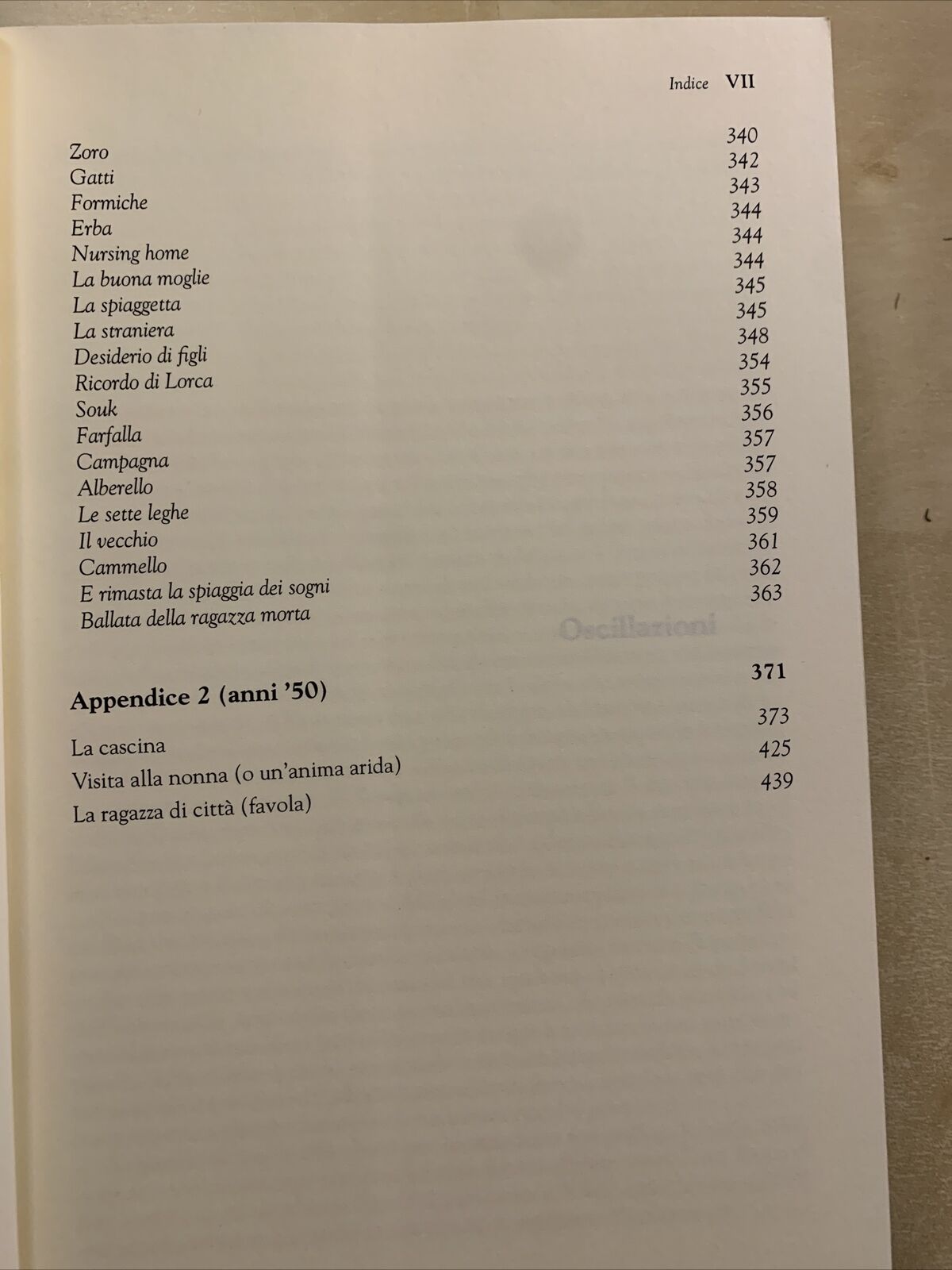 OSCILLAZIONI - ELENA GIANOLIO JUNG 2011