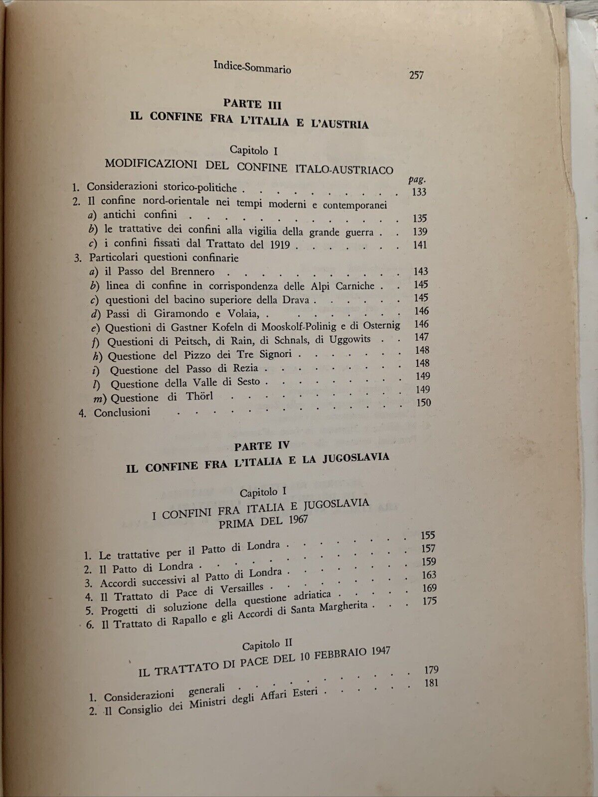 Le frontiere dell’Italia - Ersiliagrazia Spatafora. Giuffrè 1979