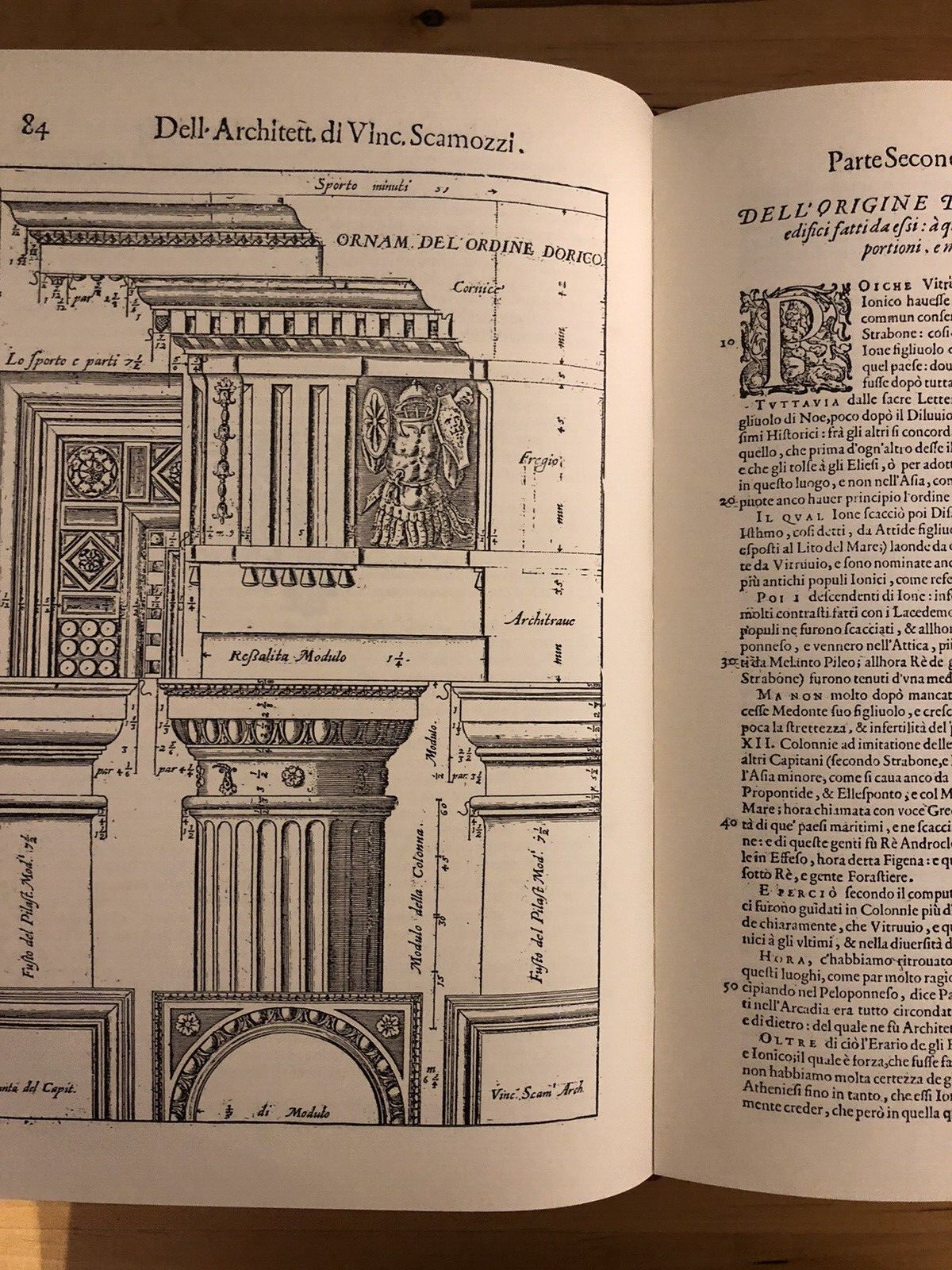 L'IDEA DELLA ARCHITETTURA UNIVERSALE - VINCENZO SCAMOZZI, ARNALDO FORNI, 2º VOL