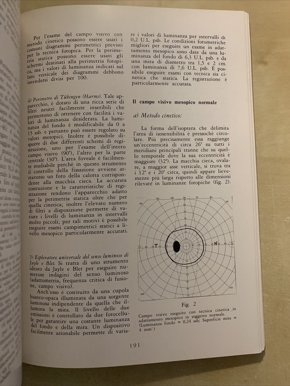 L'ESAME DEL CAMPO VISIVO - stato attuale e prospettive. Grignolo, Zingirian #