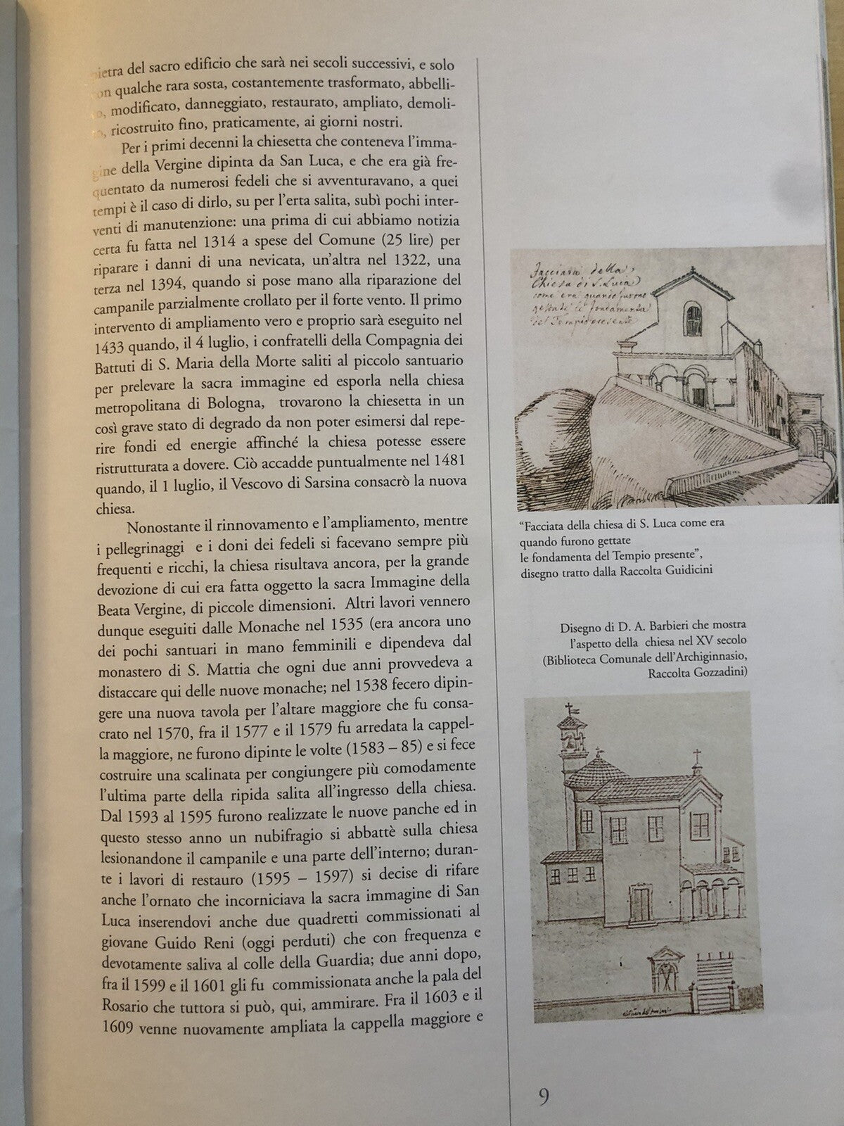 Il restauro del Santuario della Beata Vergine di San Luca, Andrea Santucci 2003