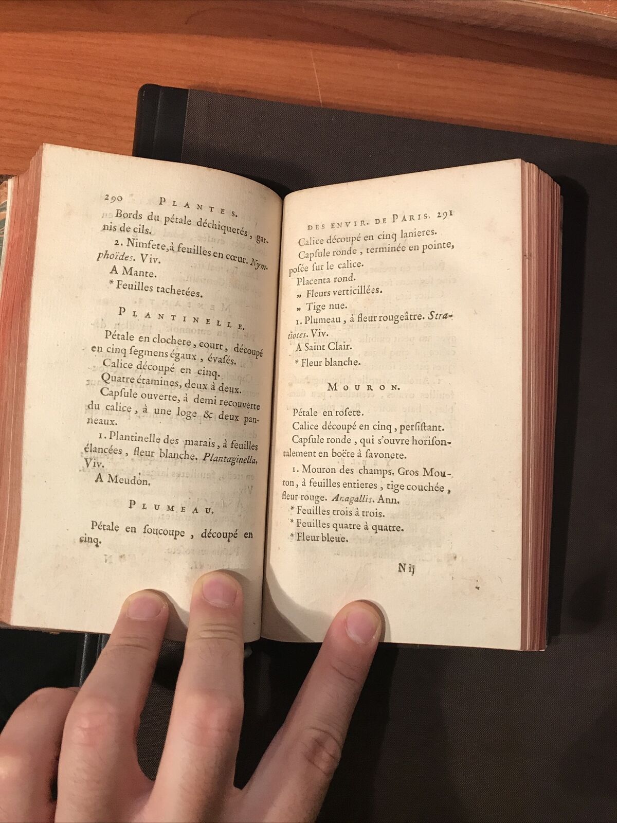LE BOTANISTE FRANCOIS ou manuel d'herborisation, tome 2, M. Barbeu Dubourg- 1767