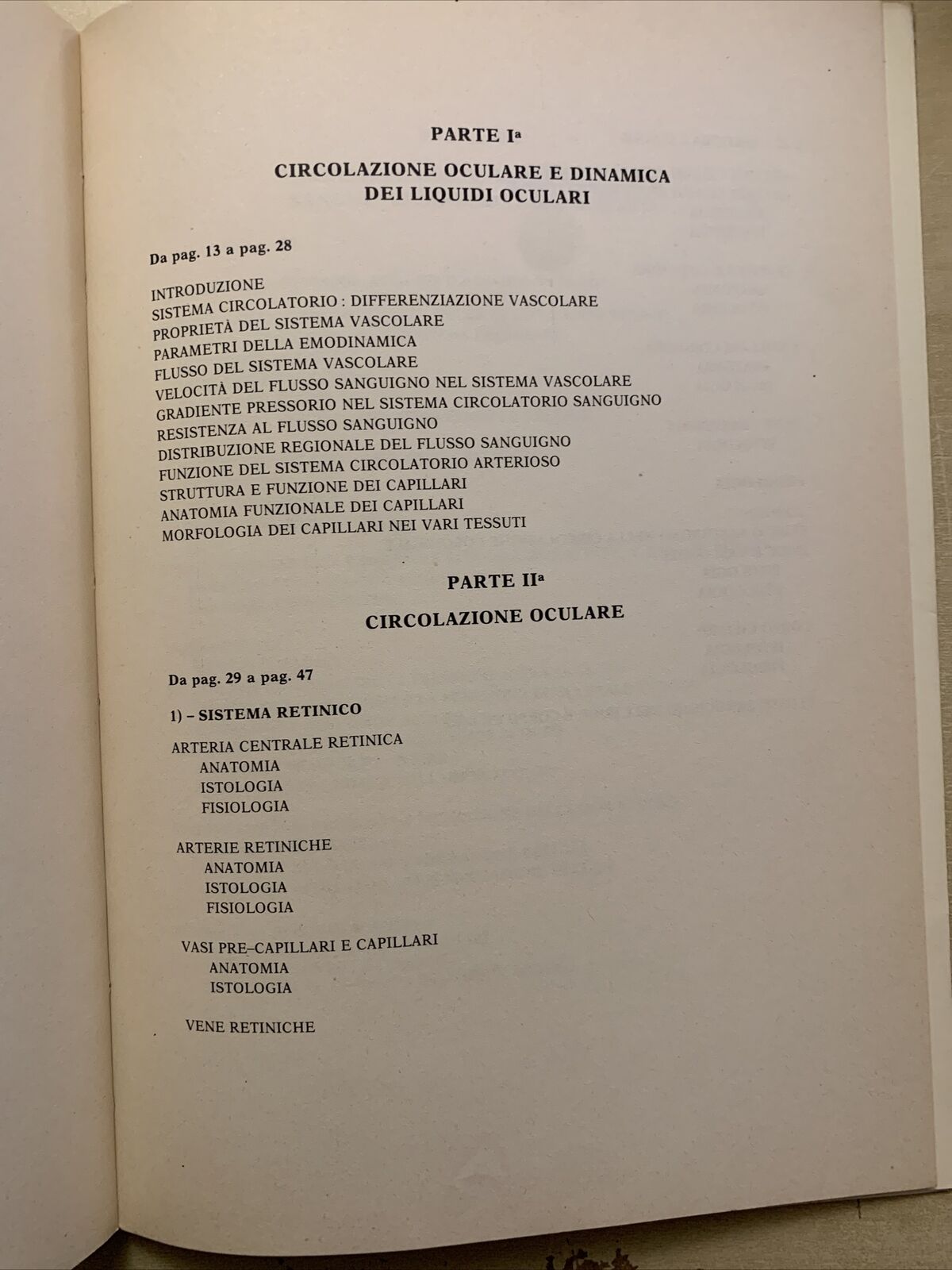 Circolazione oculare e dinamica dei liquidi oculari - Severino Cioli 1981 Nobili