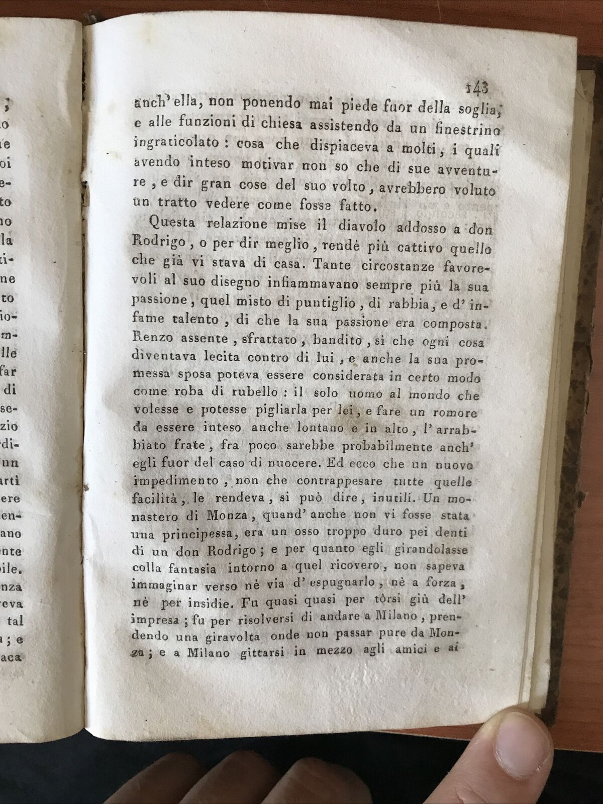 I PROMESSI SPOSI Alessandro Manzoni, Tomo 2, 1828, dai torchi del maino.