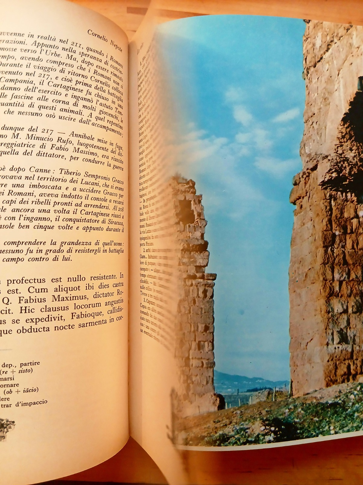 Flavus Tiberis - esercizi antologia prosa e poesia sintassi scuola media 1967