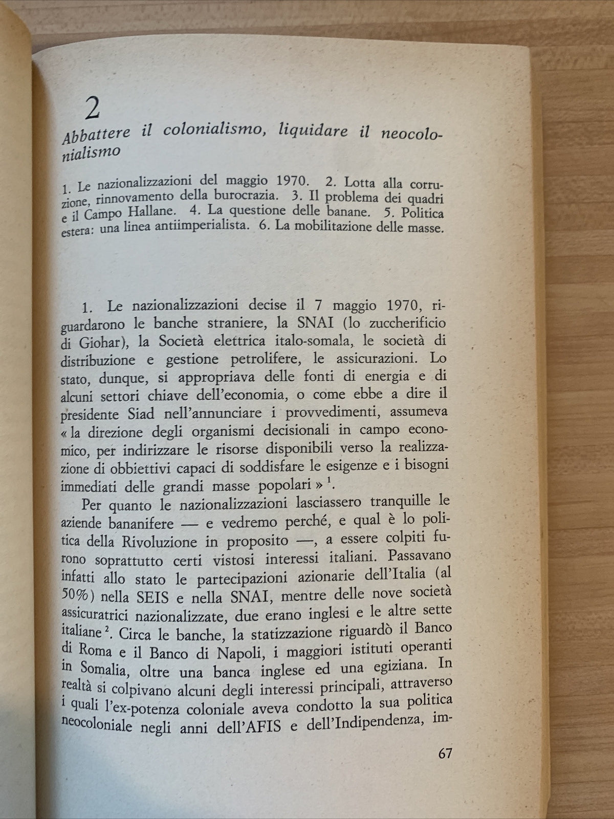 Somalia cronaca della Rivoluzione. 21 ottobre 1969 Luigi Pestalozza. Dedalo 1973