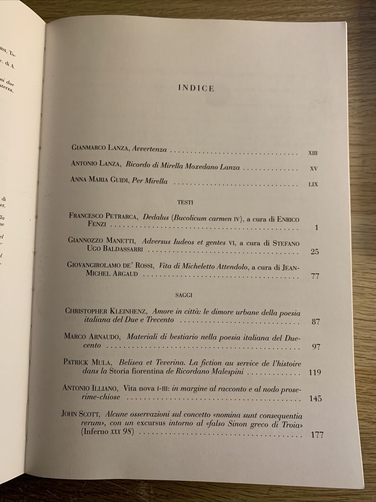Letteratura Italiana antica. Rivista annuale di testi e studi. anno VII 2006.