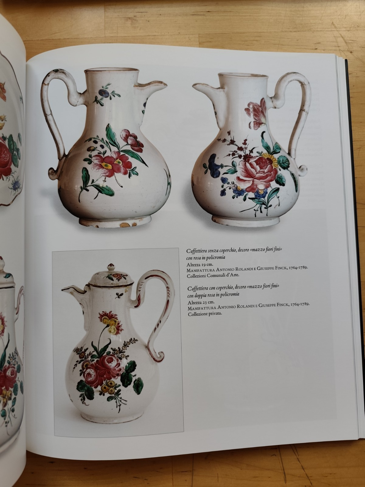 Le più belle maioliche - Capolavori di colle Ameno, Rolandi Finck nella Bologna