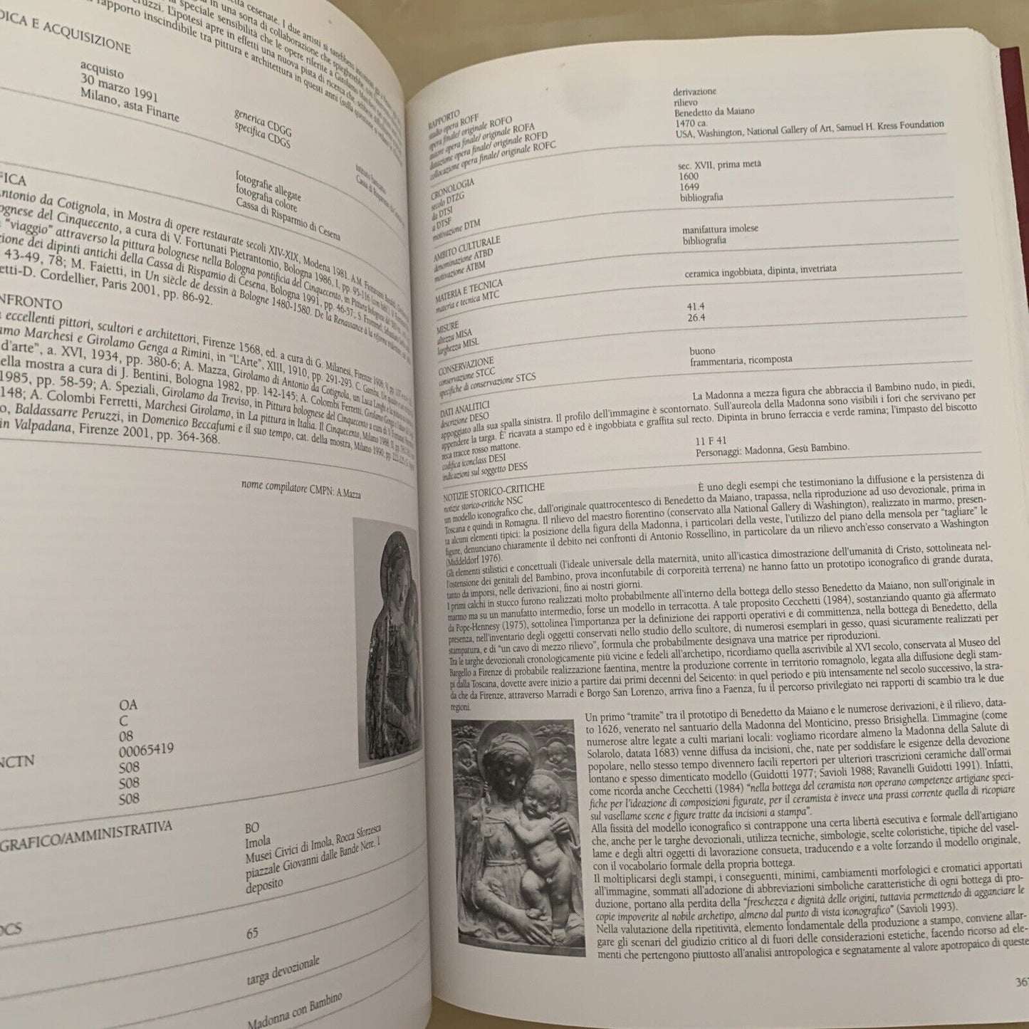 LO SPAZIO IL TEMPO LE OPERE Il catalogo del Patrimonio culturale. Silvana 2001 #