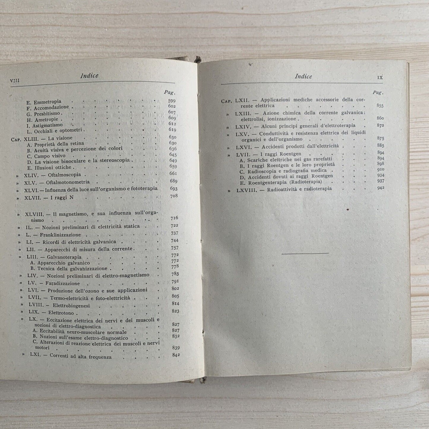 FISICA MEDICA - C. P. GOGGIA - Fisiologia Clinica Terapia Hoepli editore, 1912 #