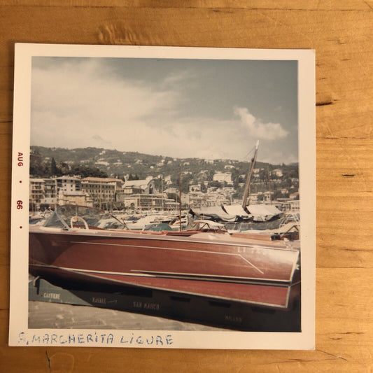 FOTOGRAFIA VINTAGE  - S. MARGHERITA LIGURE - 1966