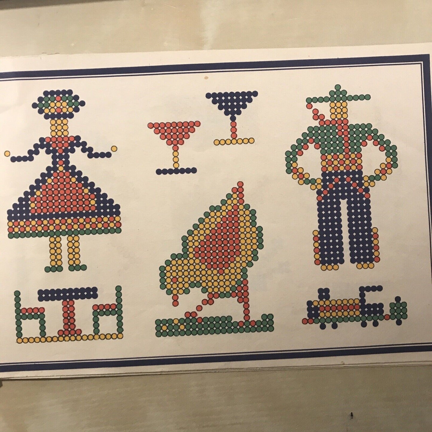 Catalogo illustrato Coloredo Quercetti, Mosaico multicolore per bimbi