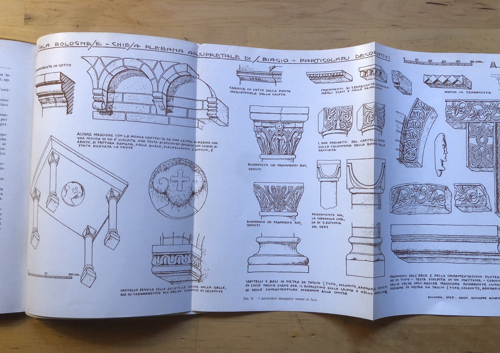 L'antica Pieve di sala Bolognese e il suo restauro, Giuseppe Rivani 1963 Vighi