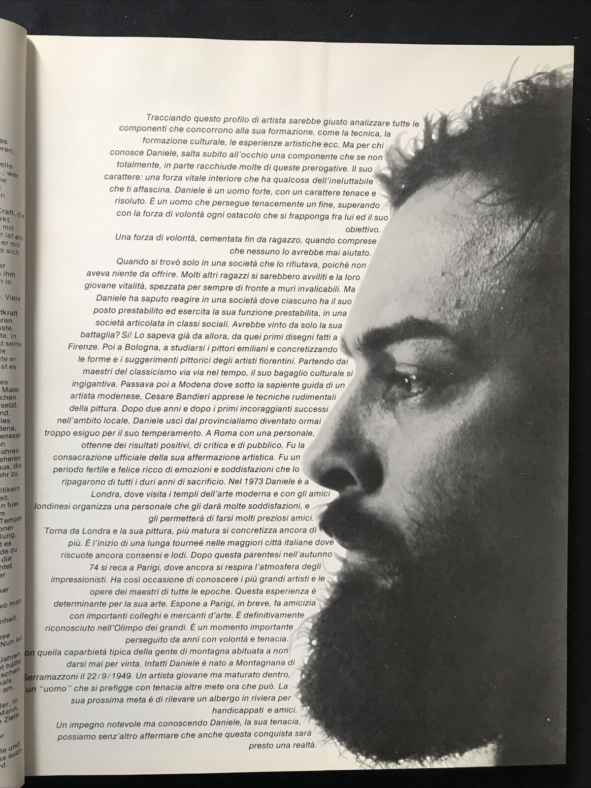 DANIELE SCAGLIONI, Davide Lajolo, LA LINFA DEL ROVO