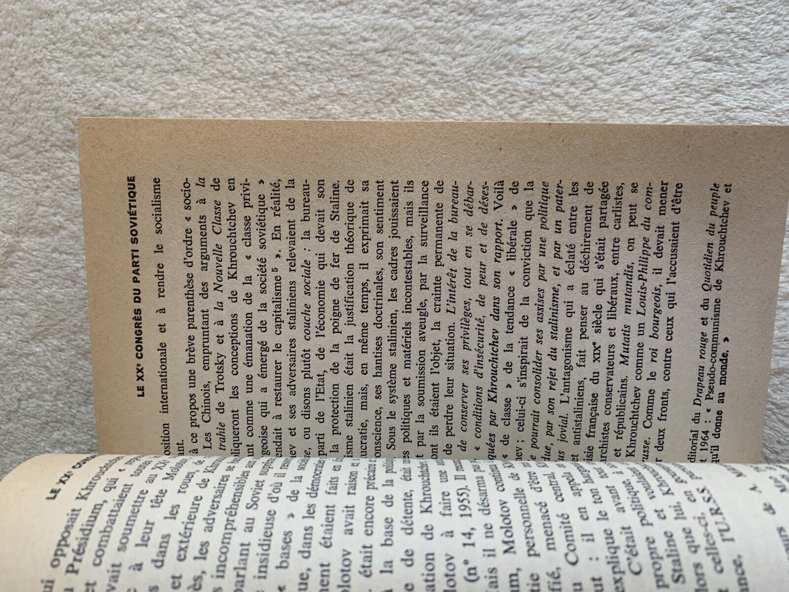 Après Staline 1953/1971 Francois Fejto. SEUIL