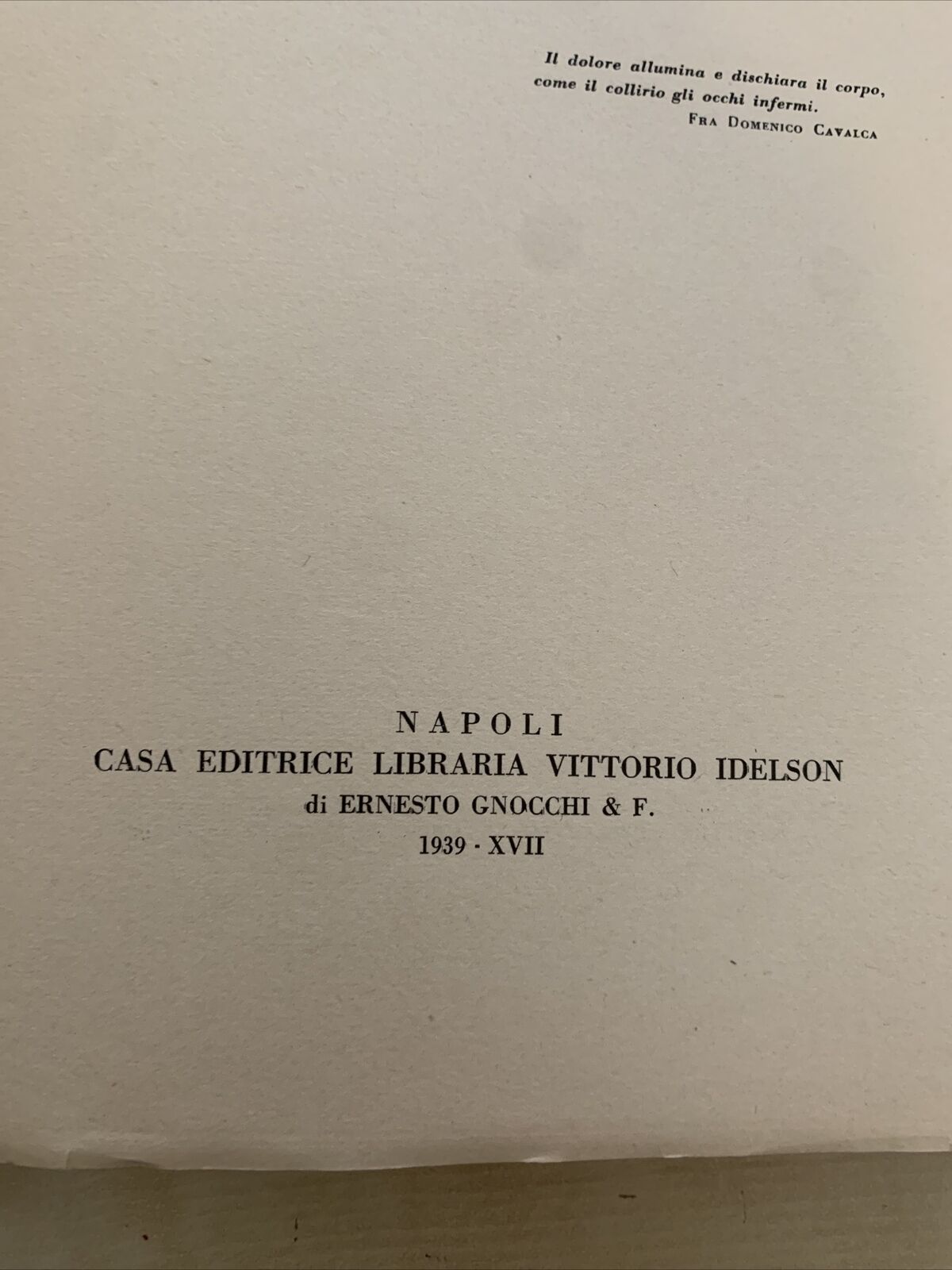 STORIA DEI COLLIRI - ARRIGO ANTONIBON. Casa editrice Vittorio Idelson 1939 #