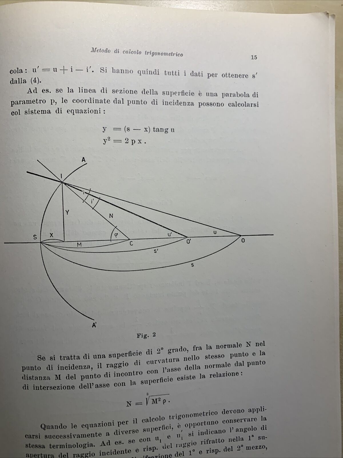 ELEMENTI DI DIOTRICA OCULARE - GIROLAMO LO CASCIO 1955 #
