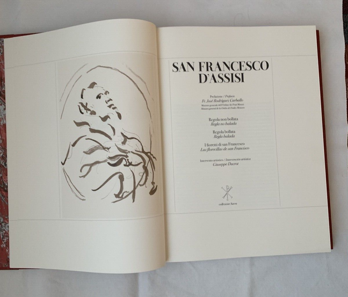 San Francesco D'Assisi, Giuseppe Ducrot. FMR ART'E' 2008 Edizione Pregio