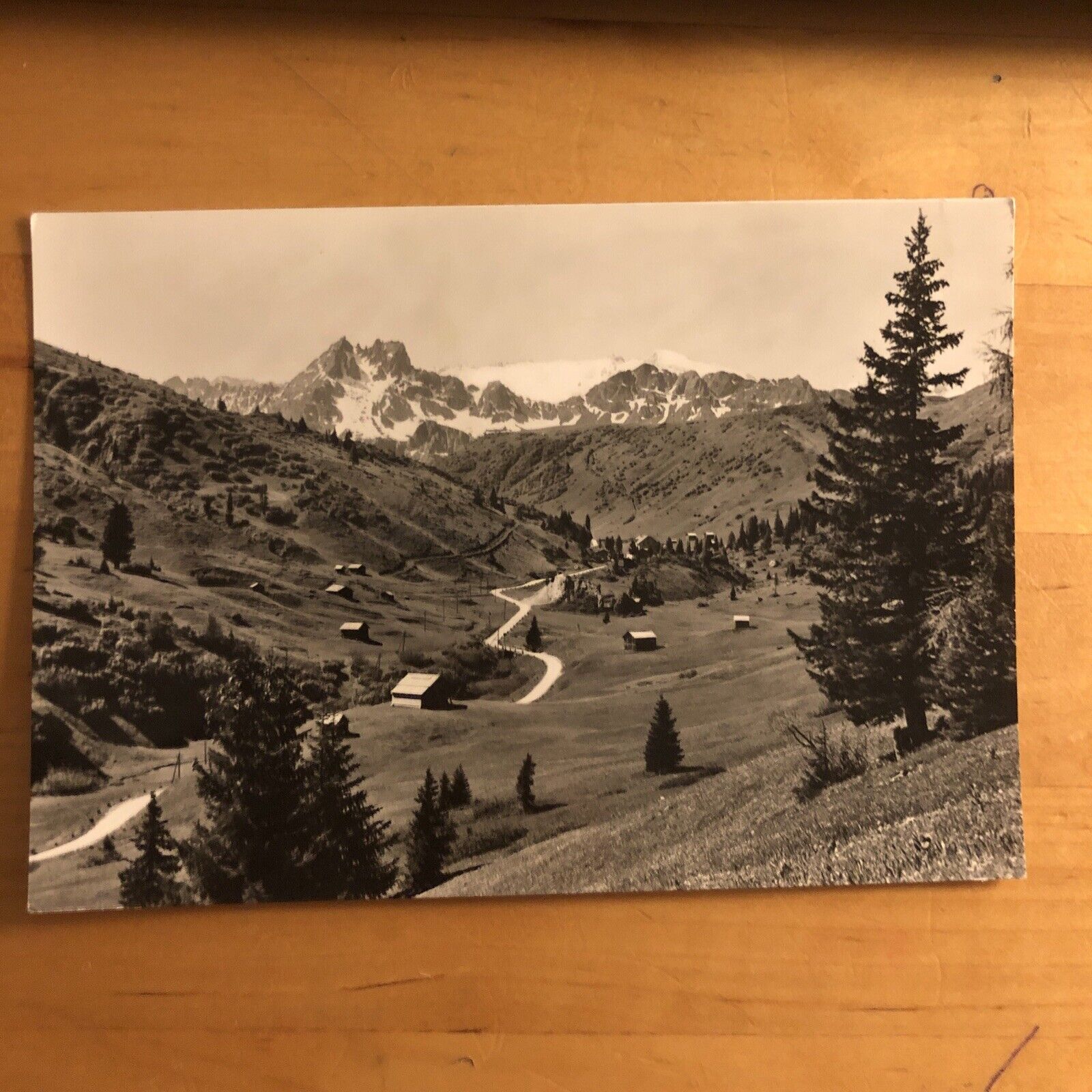 Cartolina PASSO DI CAMPOLONGO - LA MARMOLADA .  NON VIAGGIATA