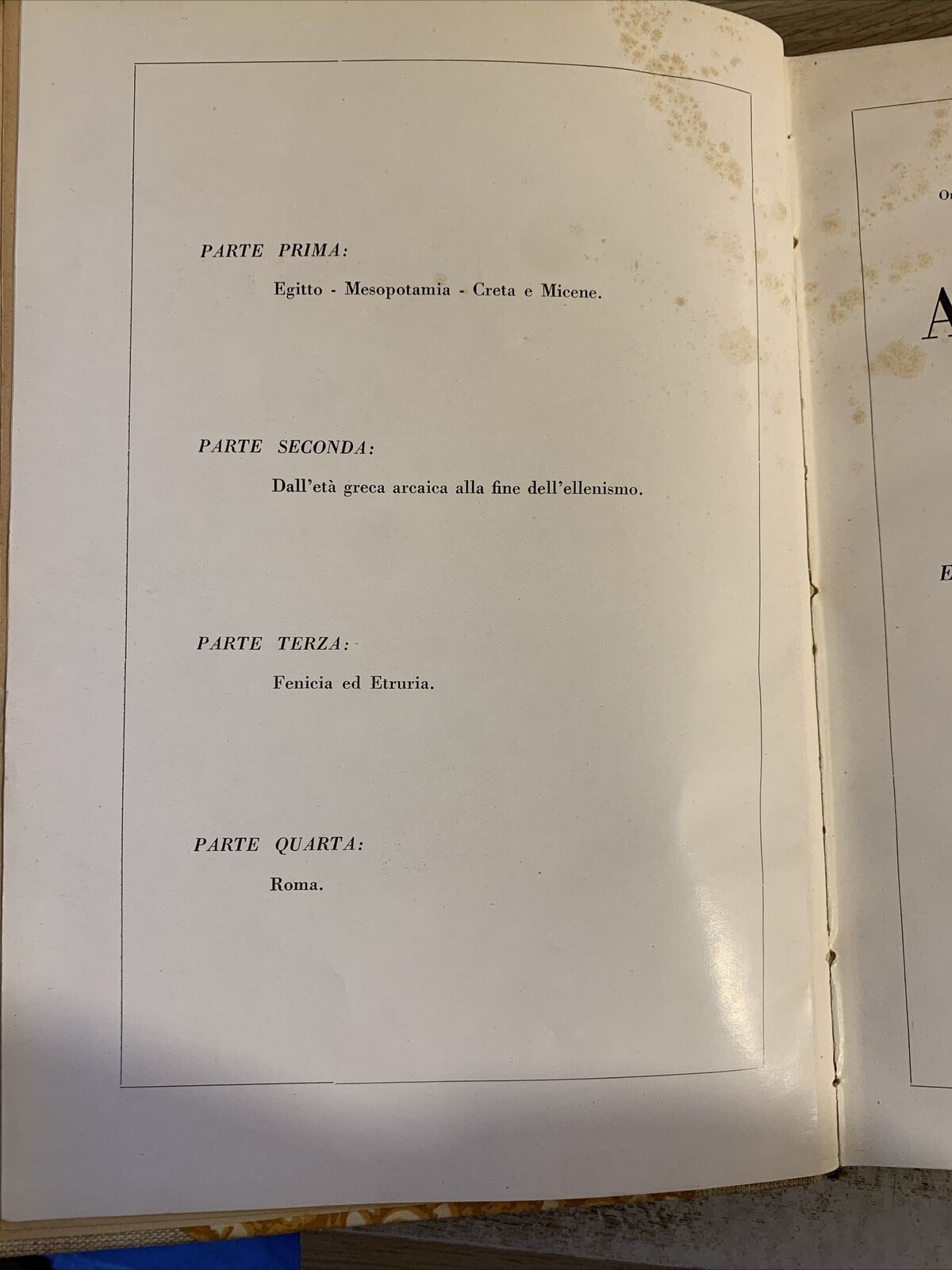 Arte Antica - Aldo Foratti 1934 opera completa 4 parti in due volumi. Signorelli