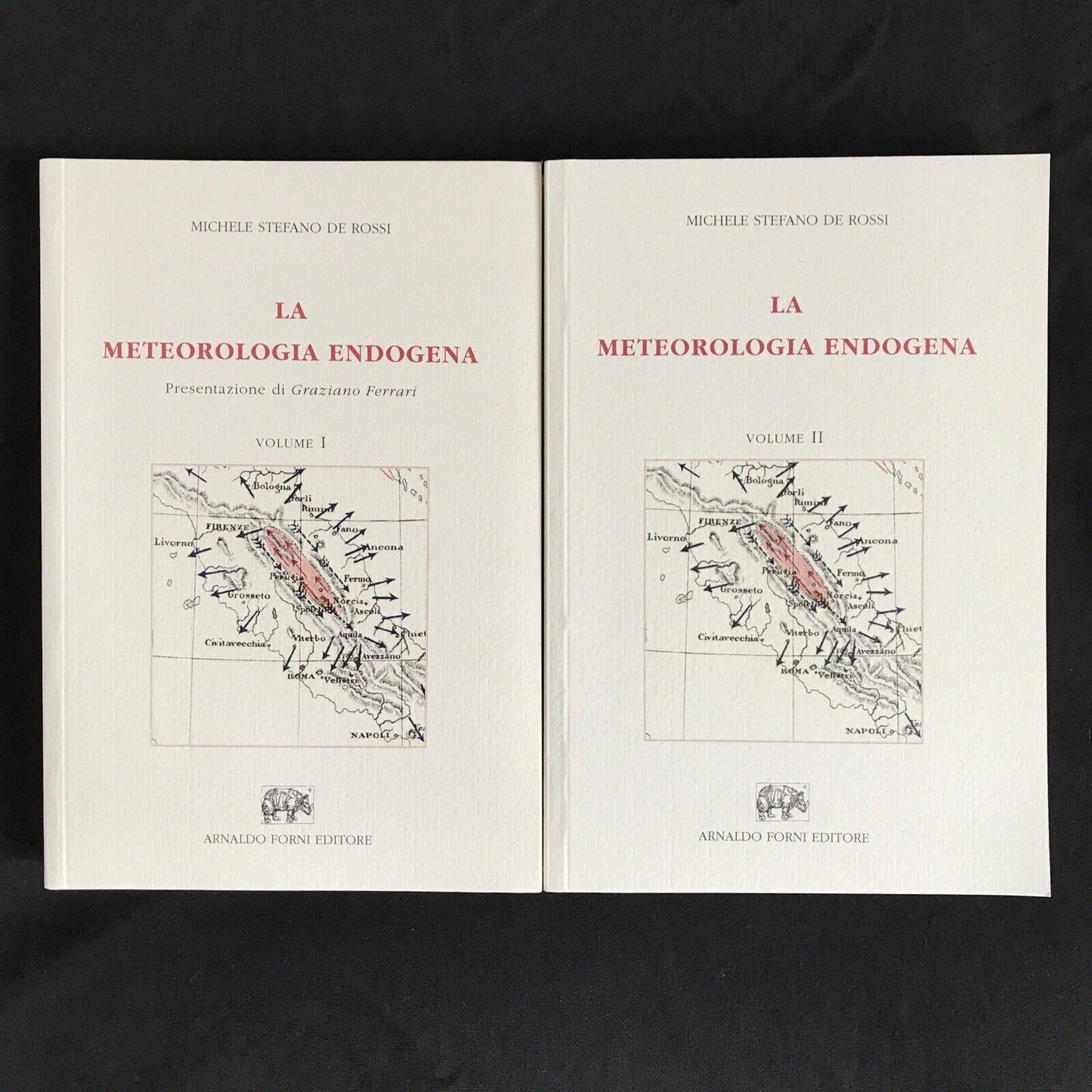LA METEOROLOGIA ENDOGENA, Michele Stefano de Rossi, Arnaldo Forni, VULCANOLOGIA