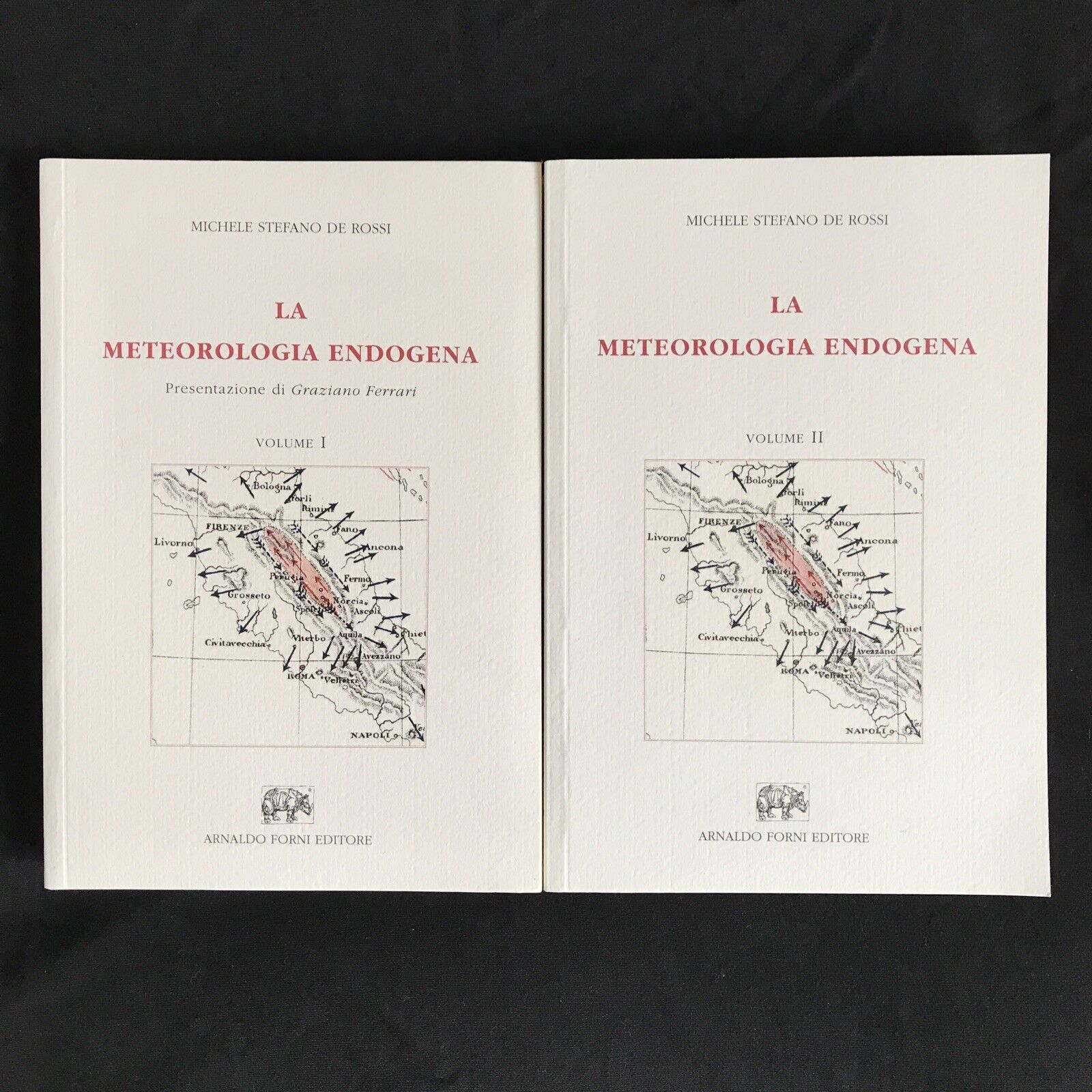 LA METEOROLOGIA ENDOGENA, Michele Stefano de Rossi, Arnaldo Forni, VULCANOLOGIA