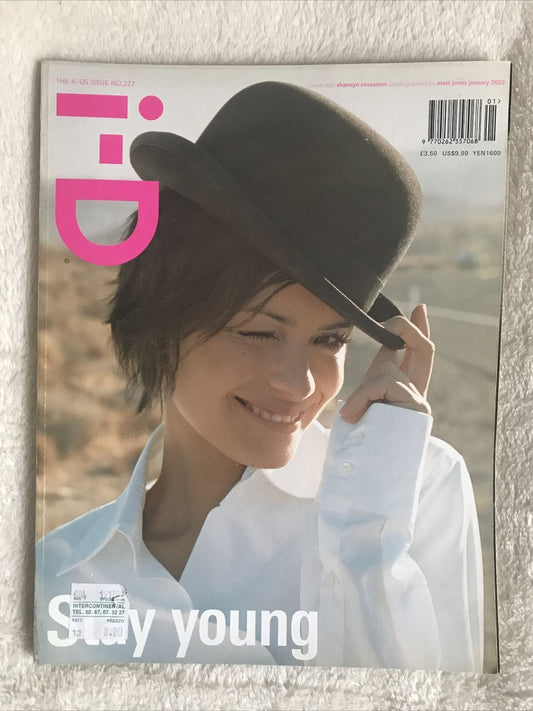 i-D magazine no. 227 SHANNYN SOSSAMON January 2003