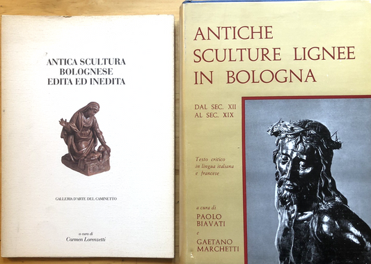 Antica scultura bolognese edita ed inedita, Antiche sculture lignee in Bologna