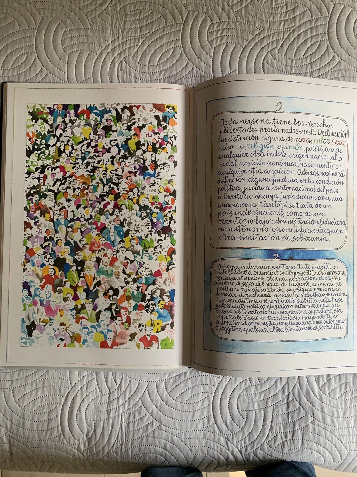 Universal declaration of Human Rights FMR Franco Maria Ricci. Marcello Jori