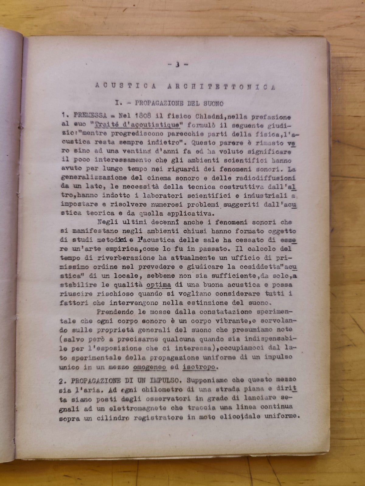 Acustica delle sale FISICA TECNICA per studenti di architettura, Magini Ranieri