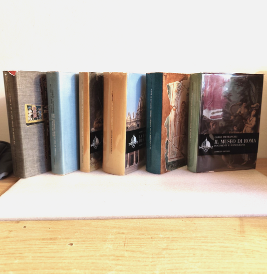 Roma Cristiana - collana Cappelli editore - lotto 6 volumi