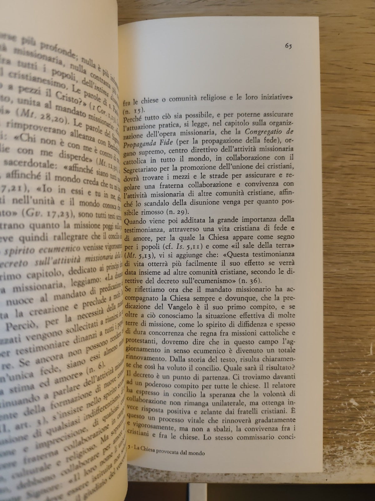 La Chiesa Provocata Dal Mondo Theologia Publica, Queriniana 1969