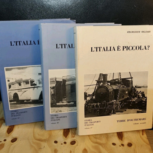 L'Italia è piccola Francesco Ogliari - vol. 1, 2 e 3 Storia Trasporti italiani