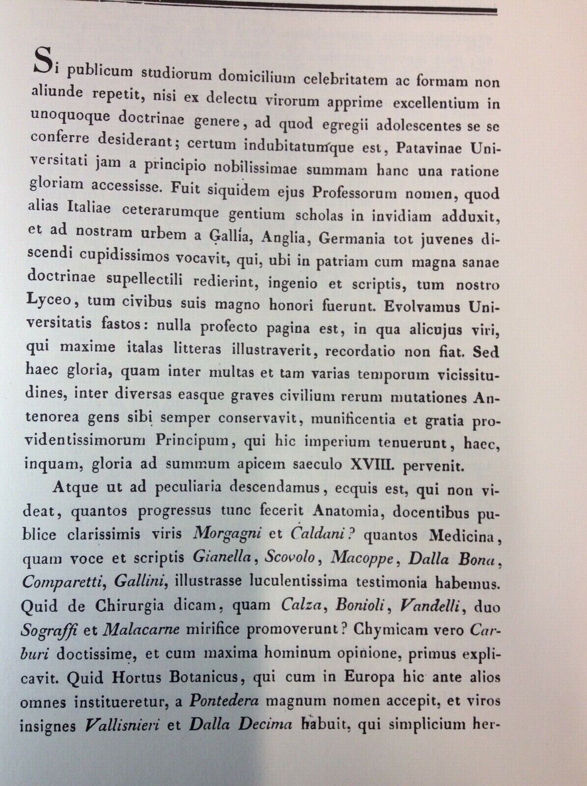 FASTI GYMNASII PATAVINI, FRANCISCO MARIA COLLE, GIUSEPPE VEDOVA,COPIA ANAS.FORNI
