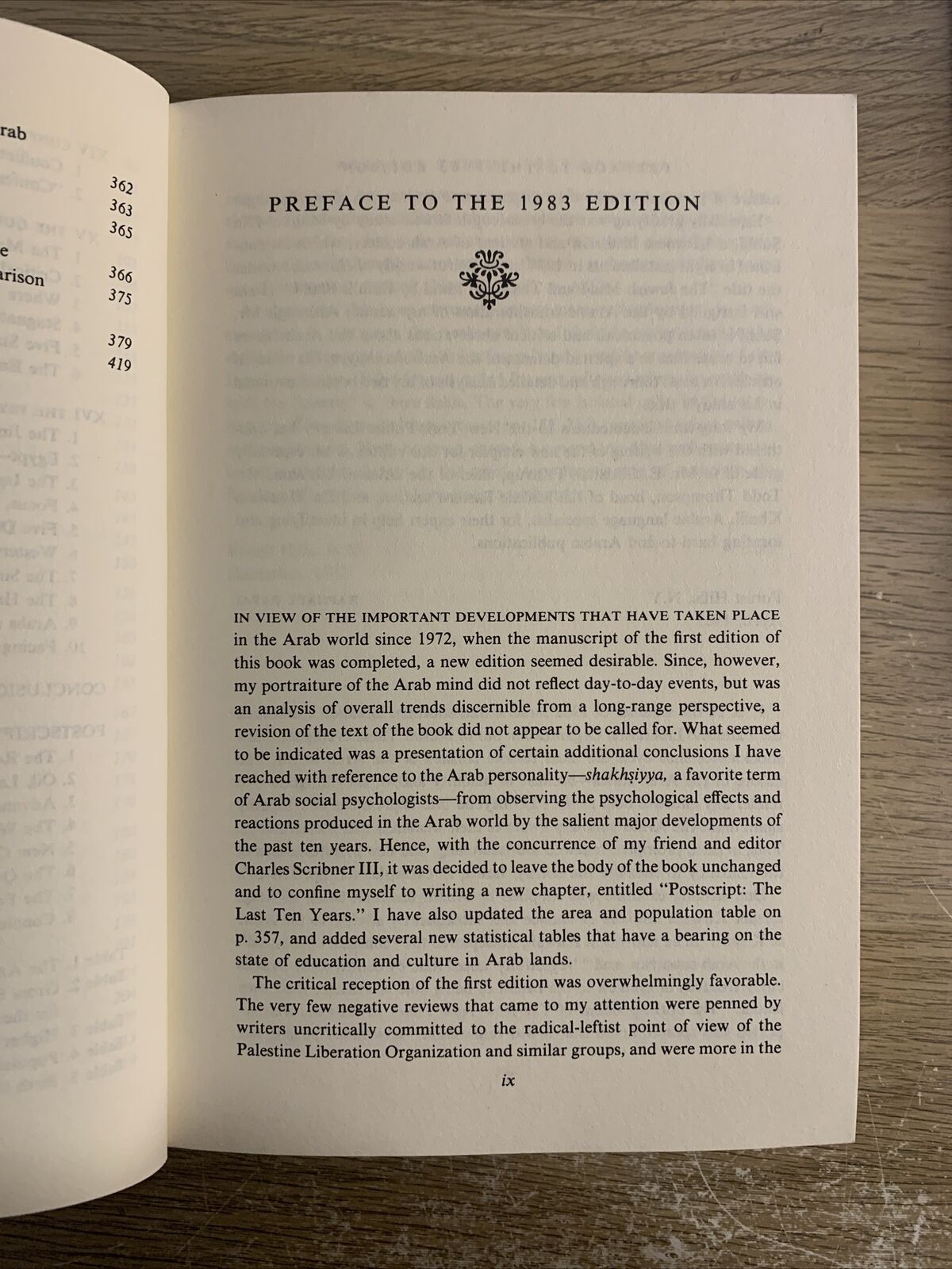 THE ARAB MIND, RAPHAEL PATAI 1983